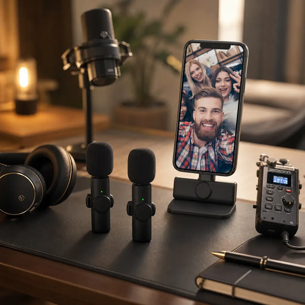 Professional Wireless Lavalier Microphone