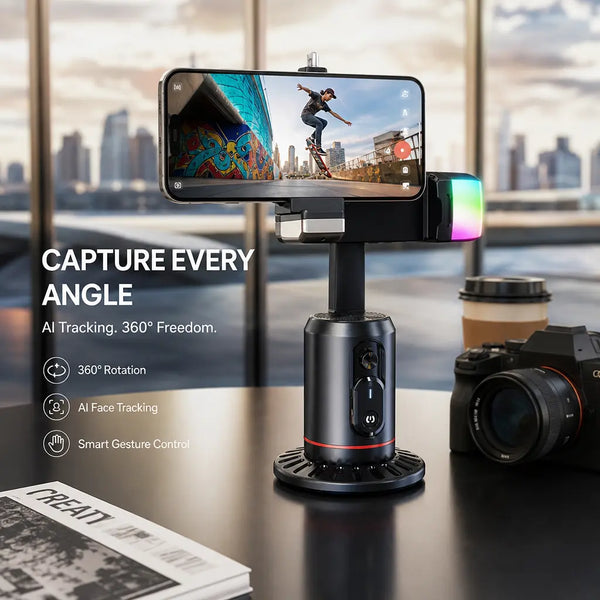 Q02 Gimbal Stabilizer with Remote Control
