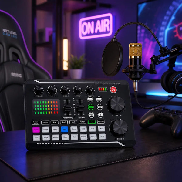 F998 Podcast Kit with Sound Card