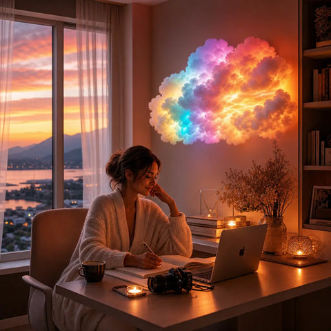 Cloud LED Lamp for Bedroom