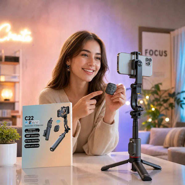 AI Gimbal 3-in-1 Social Media Starter Kit